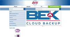 Desktop Screenshot of bektel.com